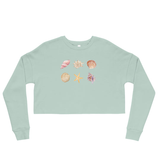 Shell Crop Sweatshirt